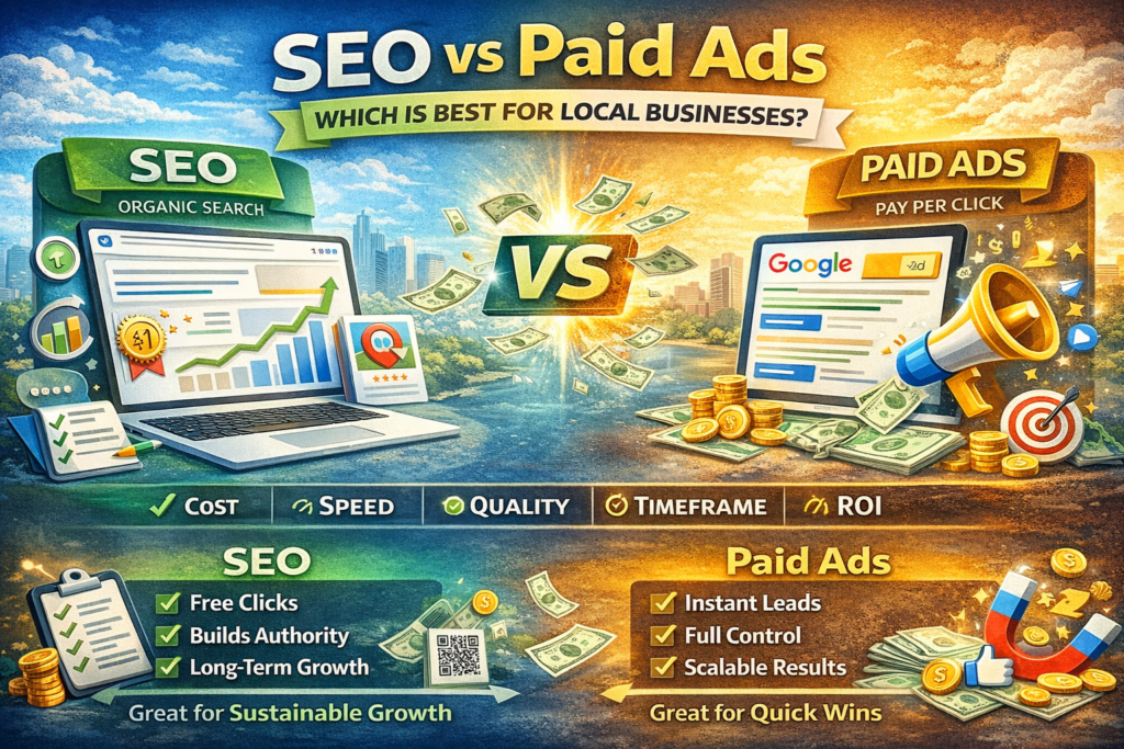 SEO vs Paid Ads: 5 Honest Truths Every Local Business Owner Needs to Hear
